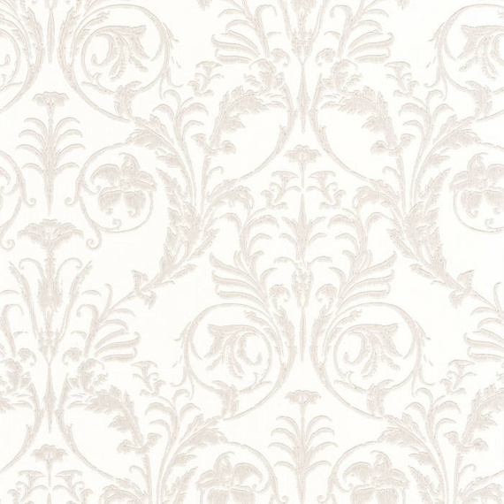 Tapeta 86020126 kremowe roślinne ornamenty