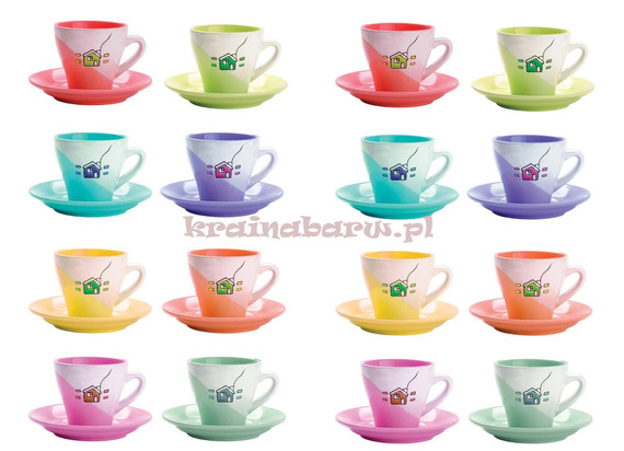 Naklejki na ścianę FILIŻANKI SPN30