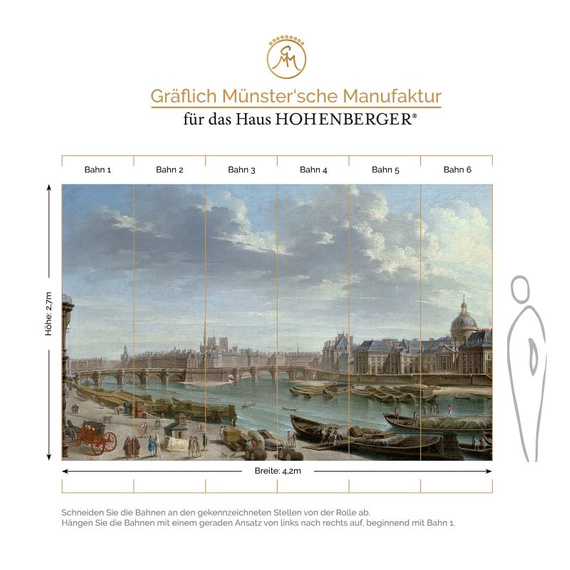 Tapeta Fototapeta 27001 Artist mural with Paris city view