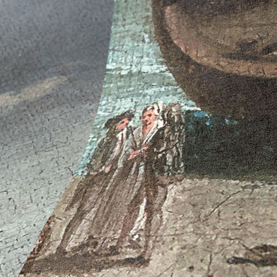 Tapeta Fototapeta 27001 Artist mural with Paris city view