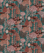 Tapeta Masureel wzór Viray SUM002 drzewa