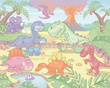Fototapeta Baby Dino World 034 Dinosaury