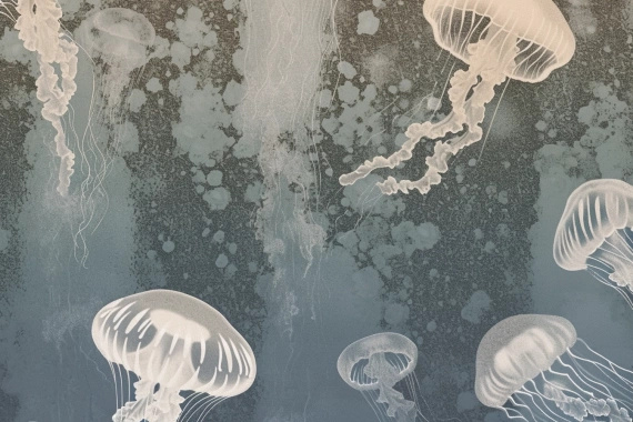 Tapeta Artystyczna Profond Meduse PM100