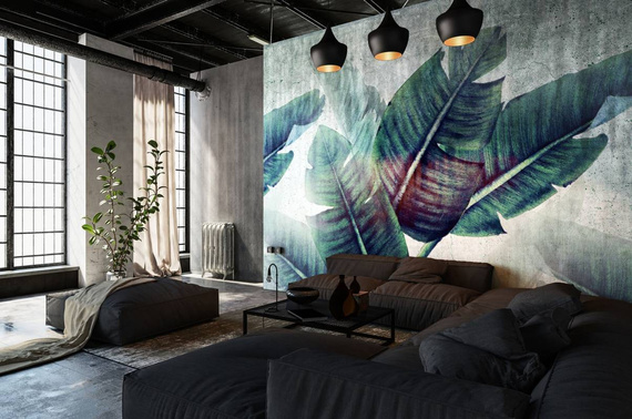 Tapeta Artystyczna Huge leaves