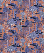 Tapeta Masureel wzór Viray SUM005 drzewa