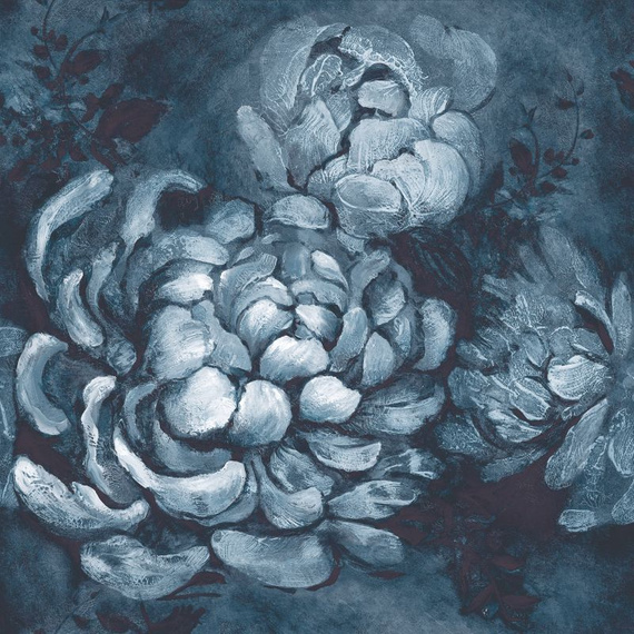 Tapeta Mural 26780 Painted Rose Smoky Blue 