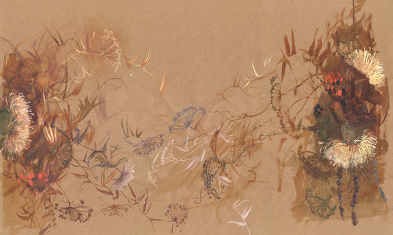 Fototapeta artystyczna Madlen kwiaty