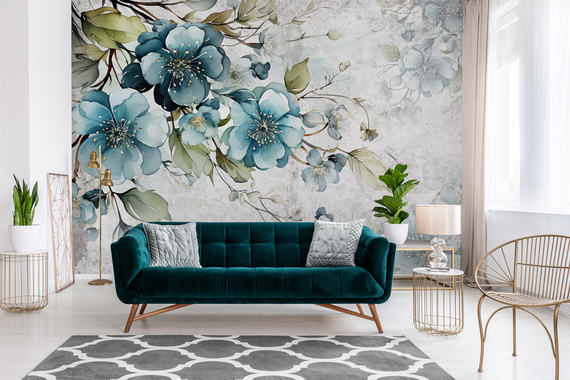 Fototapeta 14870 Kwiaty - AI