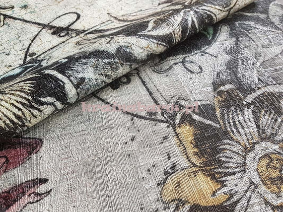 Fototapeta na flizelinie Juliette malowane kwiaty