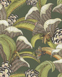 Tapeta Cole&Son 119/1003 Hoopoe Leaves liście i owady