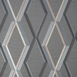 Nowoczesna  tapeta z geometrycznym wzorem  na szarym tle
