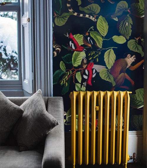 Tapeta Artystyczna The Jungle Book Black