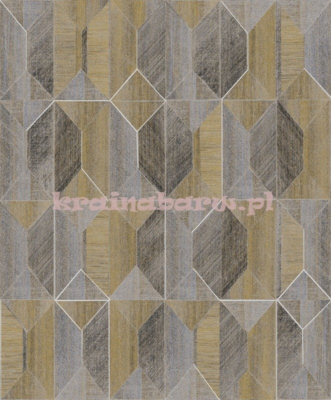 Nowoczesna tapeta geomertyczna figury 3D Acacia