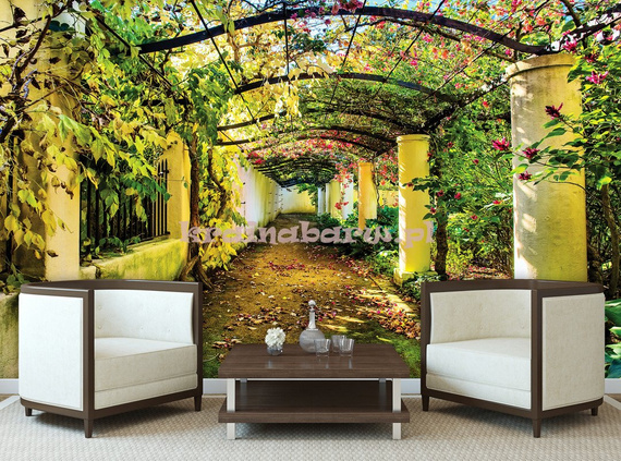 Fototapeta 2296 OGRÓD PERGOLA