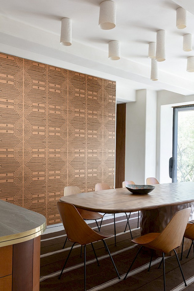 Tapeta Masureel Serica RIC303 geometryczny wzór