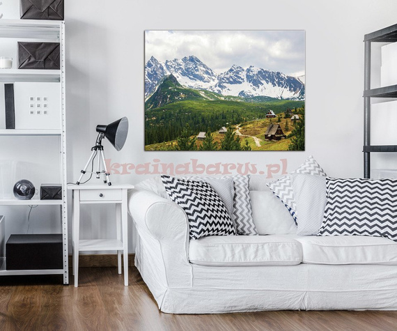 Obraz na płótnie PP10507 TATRY HALA GĄSIENICOWA