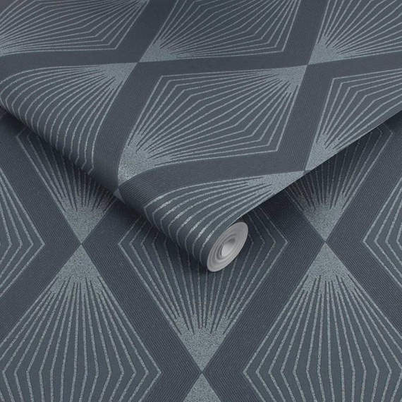 Tapeta Graham&Brown 111782 brokatowe romby