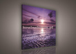 Obraz na płótnie PP104A Fioletowy Zachód Słońca