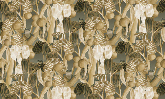 Tapeta tekstylna Arte Les Grenouilles de Chavroches 97511