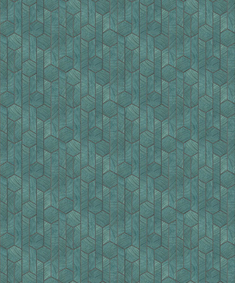 Tapeta Masureel wzór Kantha SUM104 geometryczny wzór