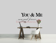 Naklejki na ścianę YOU & ME SPN05