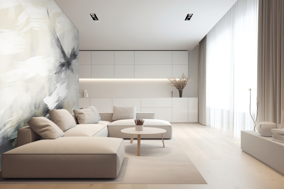 Tapeta Artystyczna Serenite Corbeau SC107