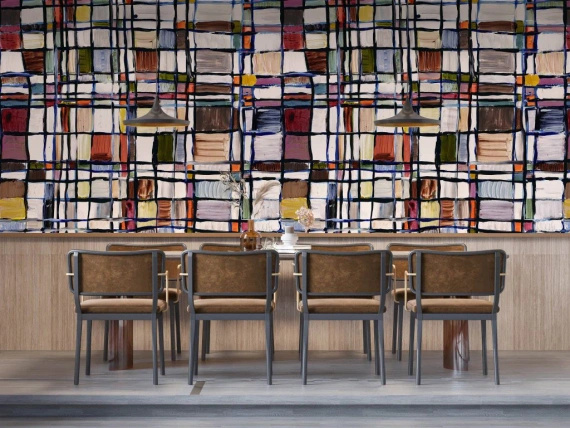 Tapeta artystyczna Wallart Marocco abstrakcja