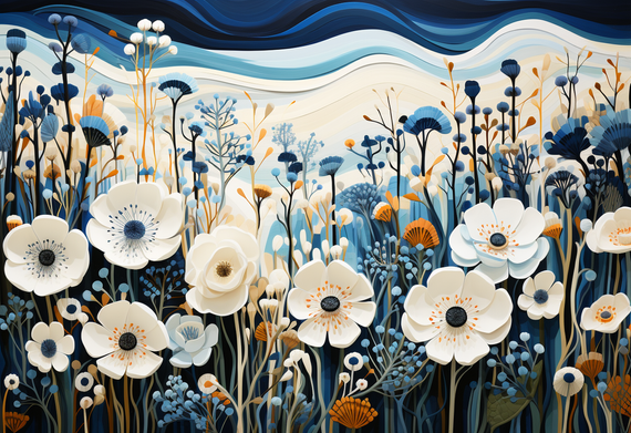 Tapeta Artystyczna Nectar Pelouse NP116