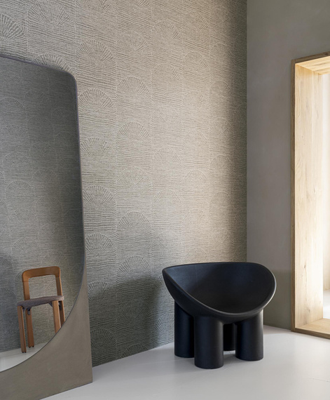 Tapeta Arte 73591 Pampas łuki imitacja tkaniny