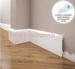 Listwa przypodłogowa LPC-11 244 x 8 x 1,5cm
