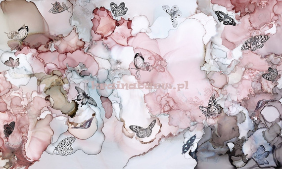 Fototapeta Nocne Motyle IMAGINE II Blue