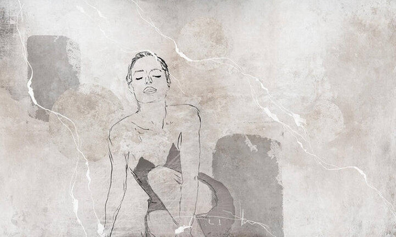 Fototapeta artystyczna Lapilis Femme Kobieta