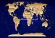 Fototapeta 10870 Mapa Świata