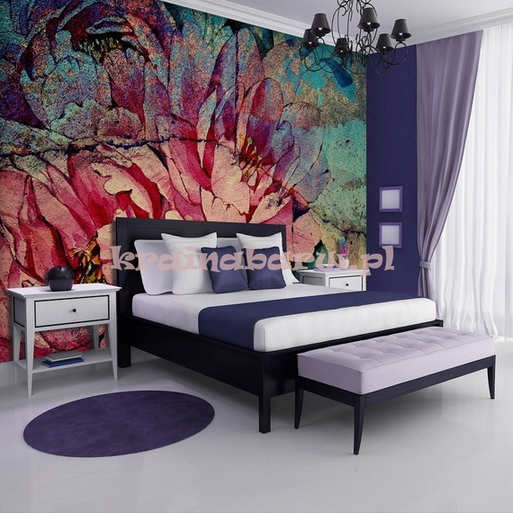 Fototapeta 13484 Różowe Kwiaty