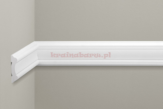 Listwa naścienna gładka LNG-14 240 x 10,1 x  2,2cm