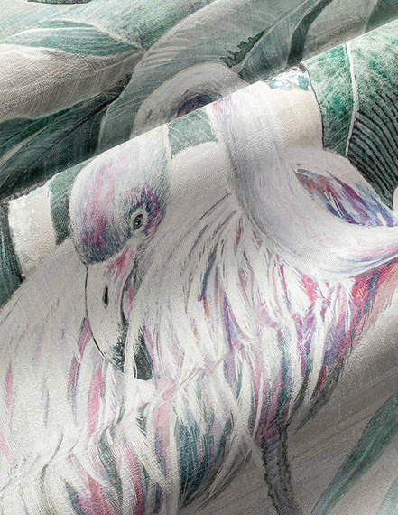 Fototapeta artystyczna Ariel Różowe Flamingi