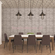  Modna tapeta beton architektoniczny szary